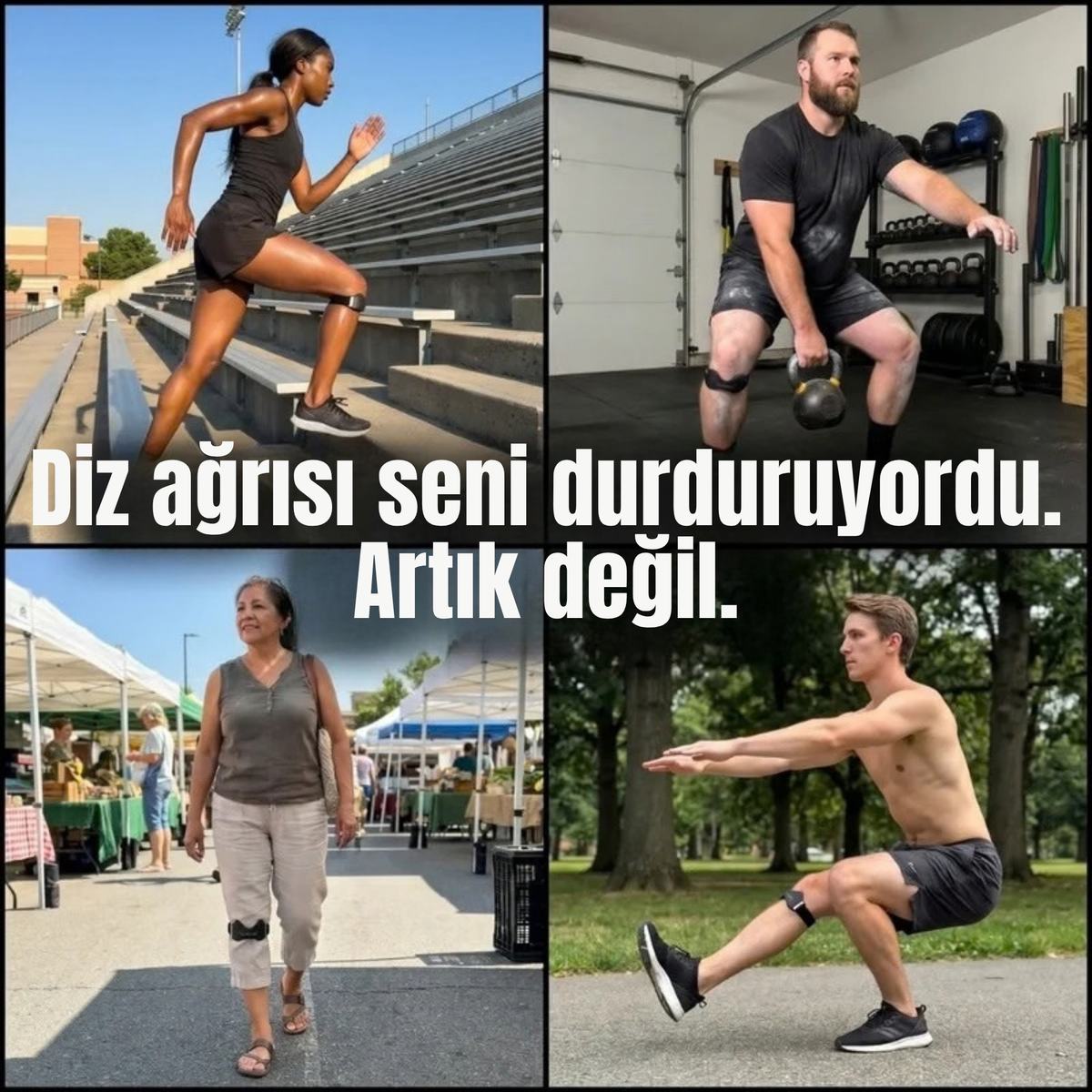 Ayarlanabilir Ağrı Karşıtı Hassas Baskı Diz Bandı