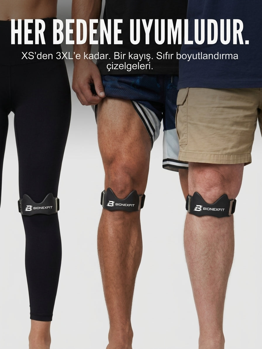 Ayarlanabilir Ağrı Karşıtı Hassas Baskı Diz Bandı