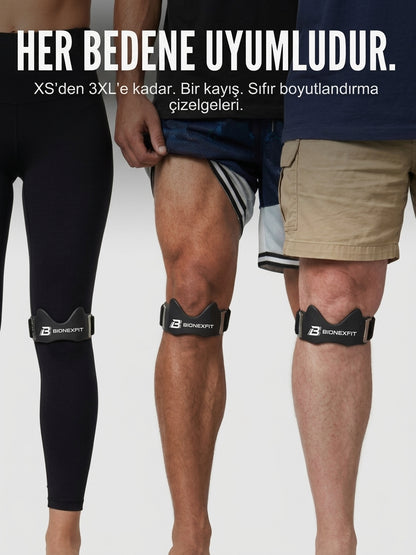 Ayarlanabilir Ağrı Karşıtı Hassas Baskı Diz Bandı